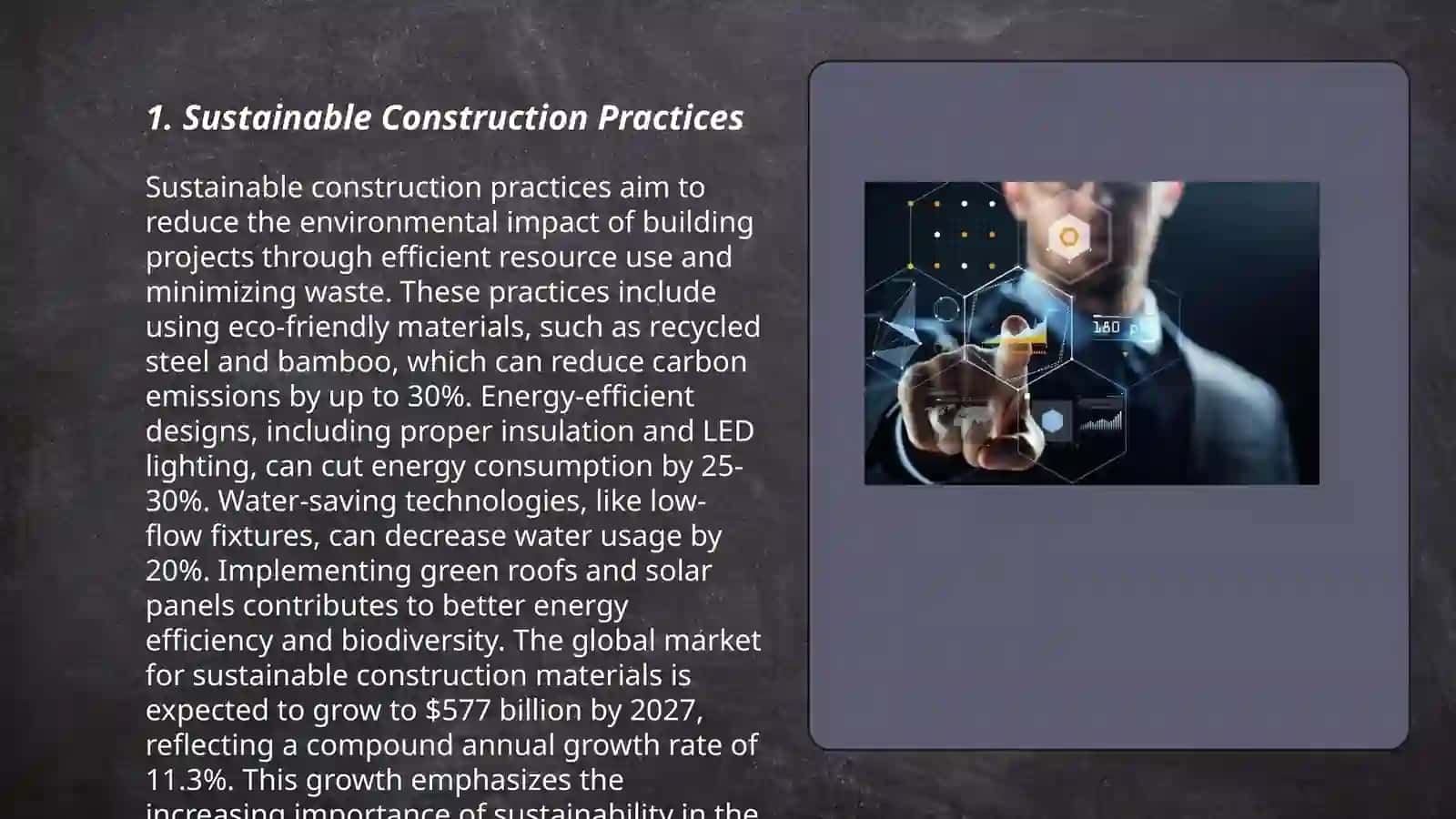 The construction industry 3