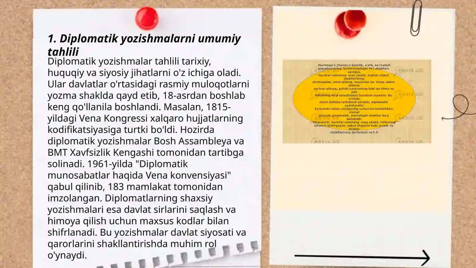 Diplomatik yozishmalar va ularning turlari 3