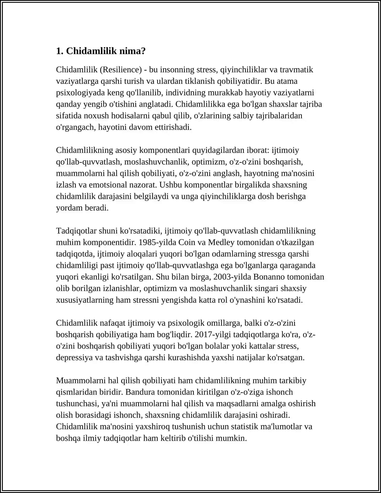 CHIDAMLILIK VA ULARNING KO‘RSATKICHLARI 3