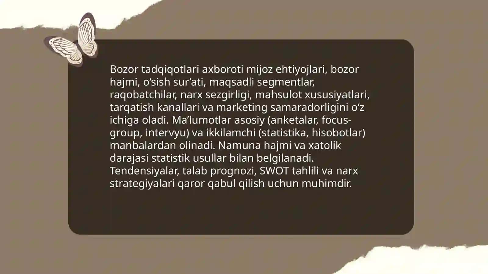 Bozor tadqiqotlari axboroti 3