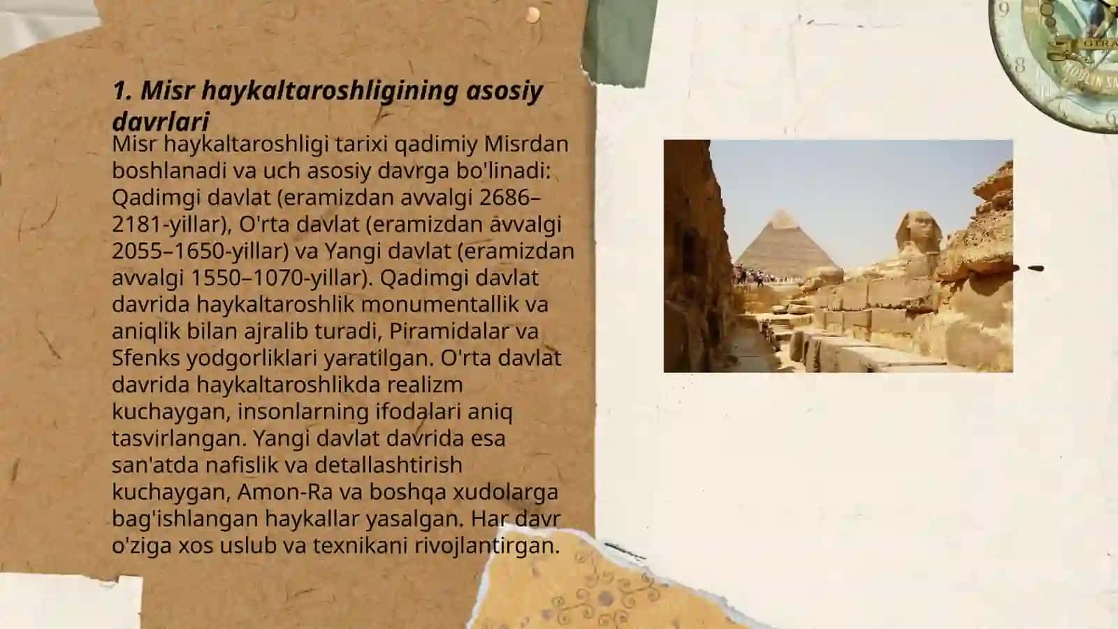 Qadimgi Misr haykaltaroshligi 3