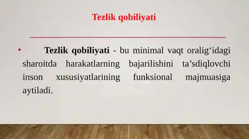 Tezkorlik qobiliyatini tarbiyalash 3