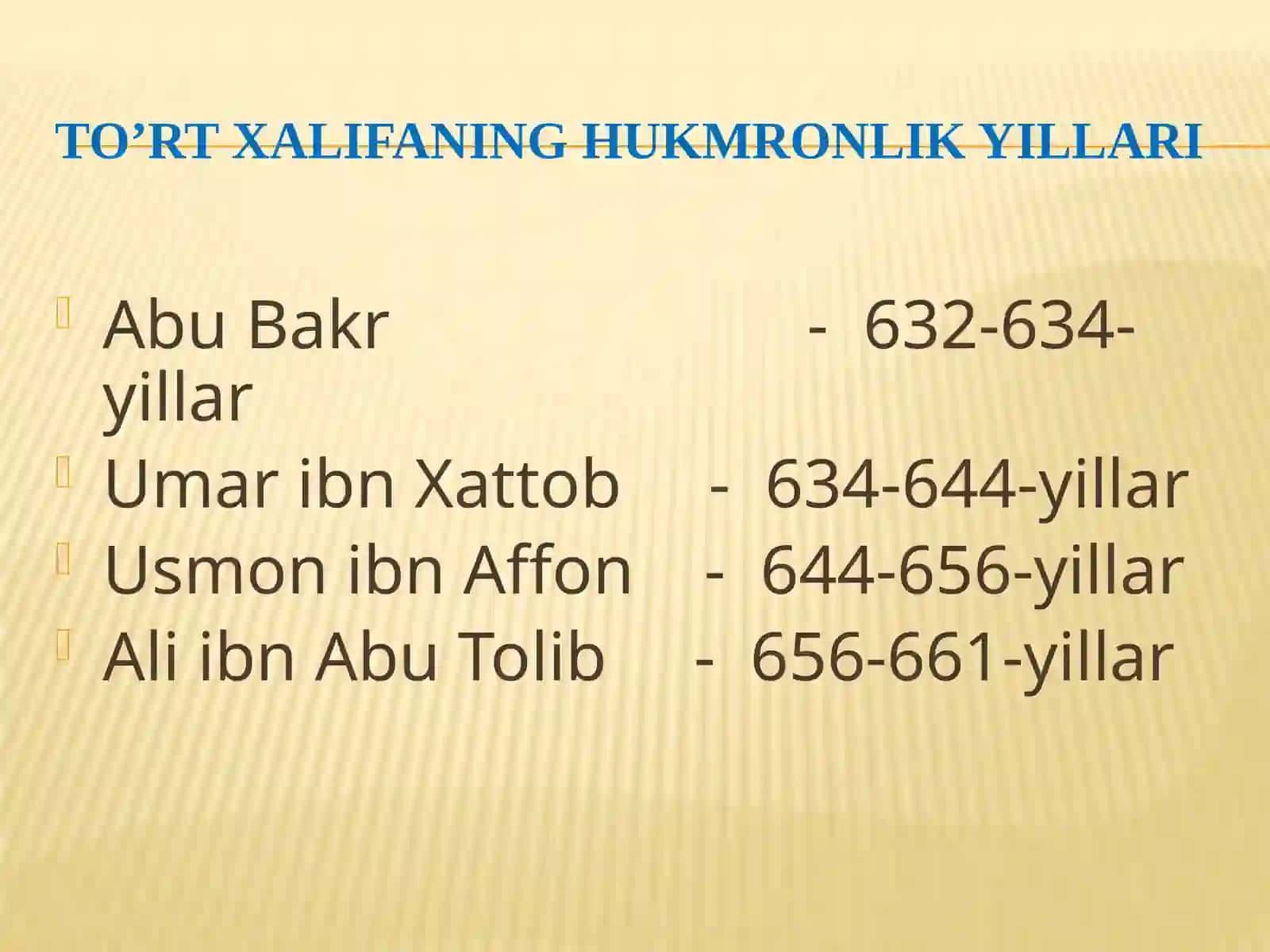 TARIXI (VII-XIV ASRLAR) 3