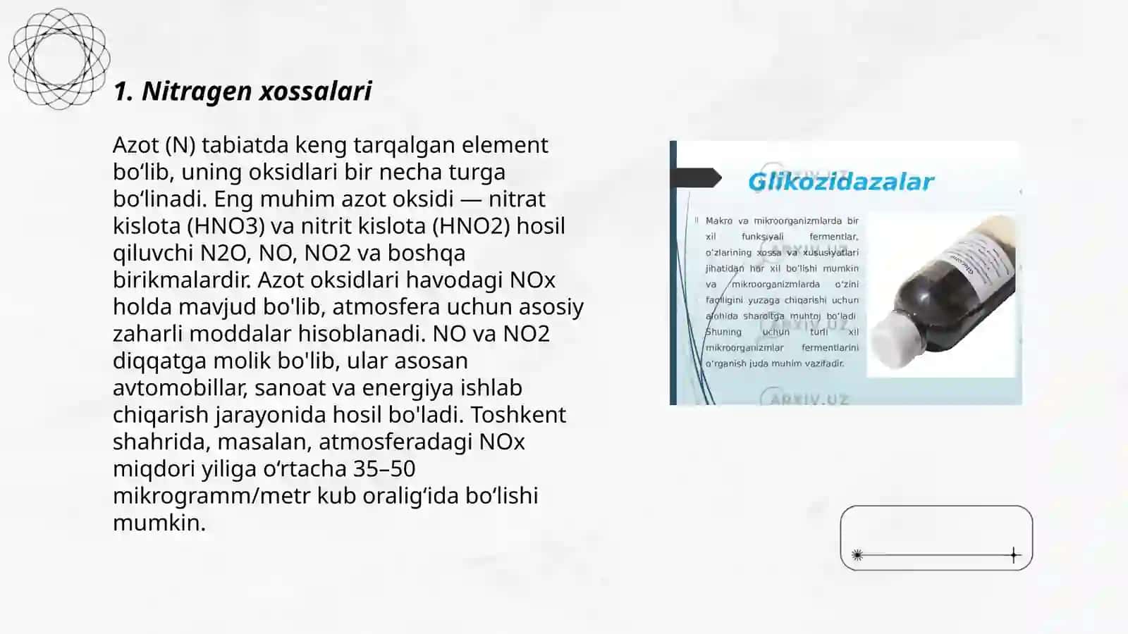 Nitragen preparatini olish texnologiyasini órganish 3