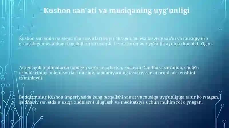 Kushon davrida musiqiy madaniy hayot 3