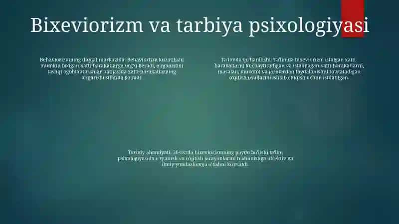 20 Asrdan Jahon Pedagogika Fanining Rivojlanish Tarixi 3
