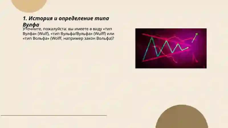 Тип Вулфа и его применение 3