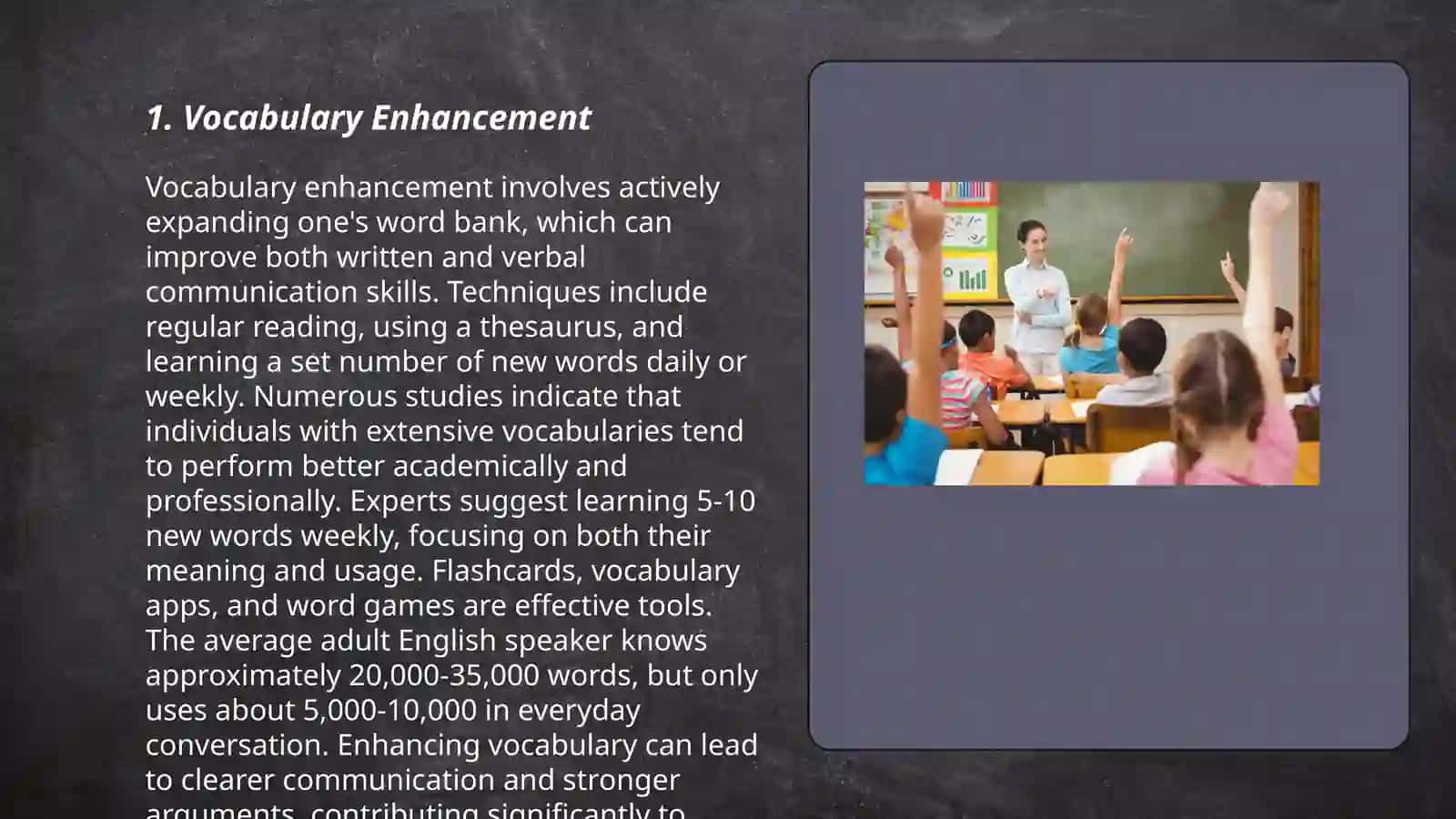 Vocabulary Enhancement Techniques 3