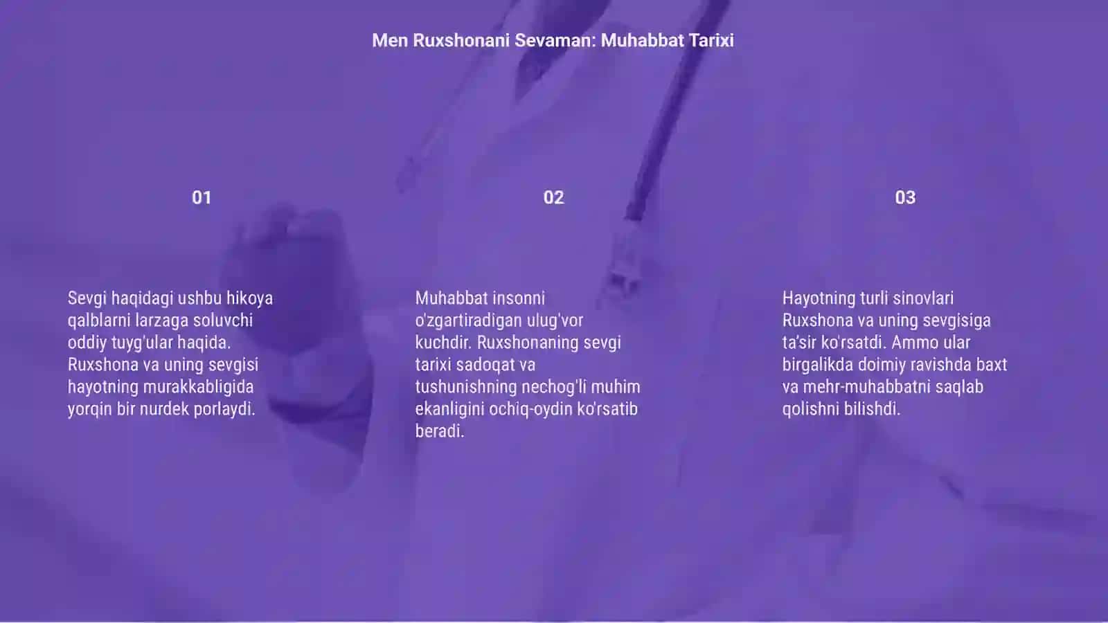 Men Ruxshonani Sevaman: Muhabbat Tarixi 3