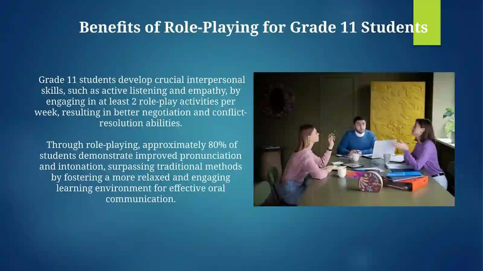 Role-Playing Real-Life Situations for Speaking Practice grade 11 3