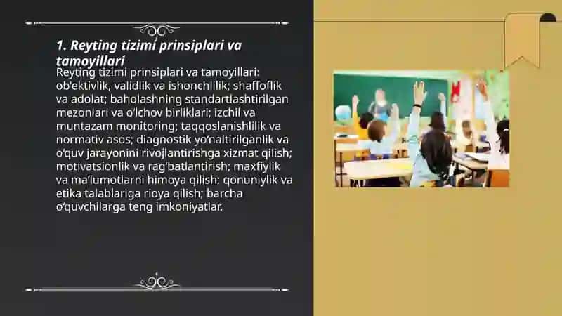 Reyting tizimi prinsiplari va tamoyillari 3