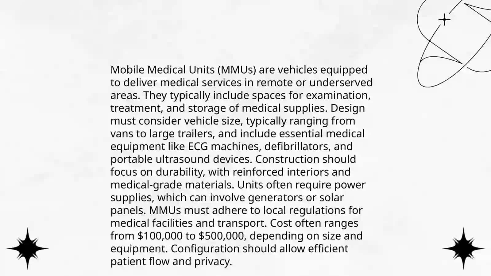 Mobile medical units in the world 3