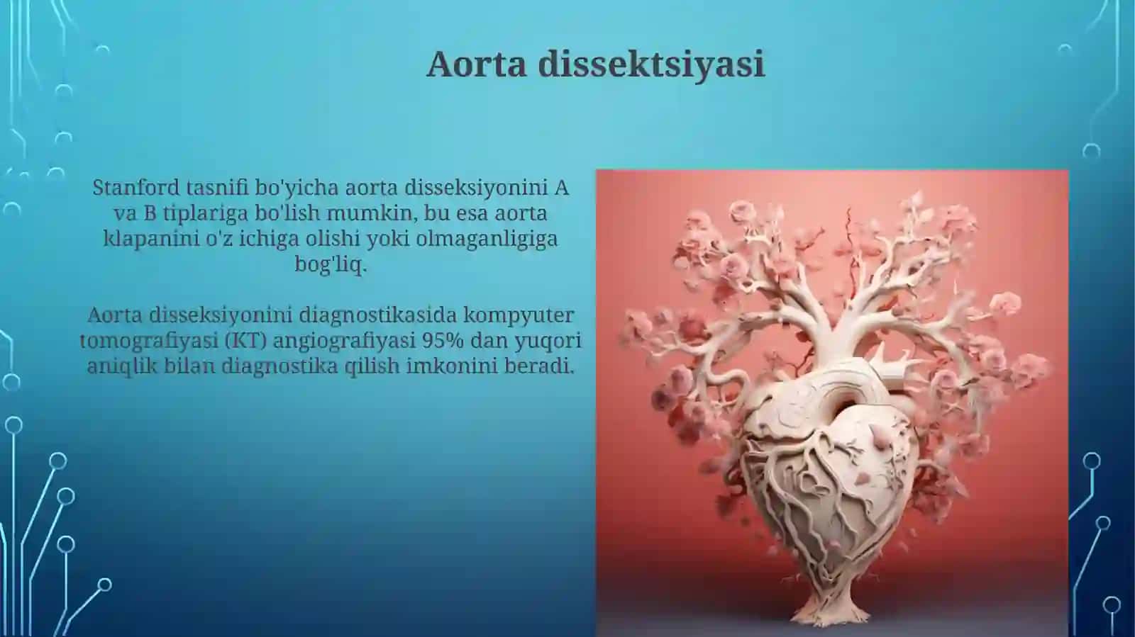 Aortaning Anatomik Oʻzgarishlari 3