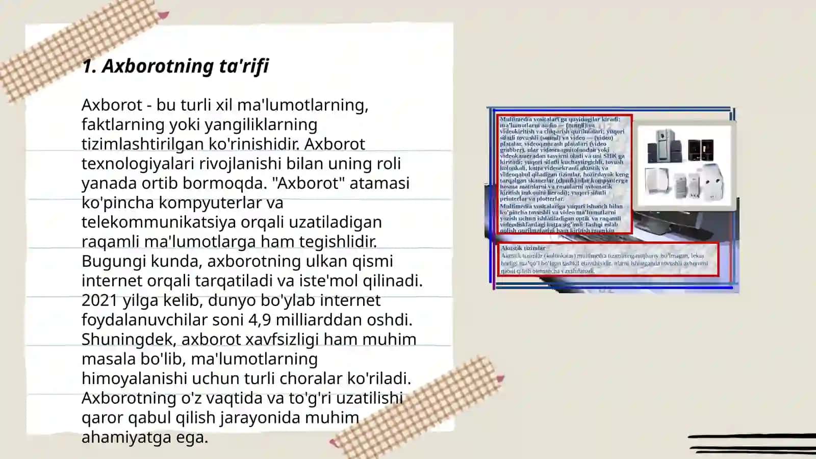 Axborot nima va uning manbalari 3