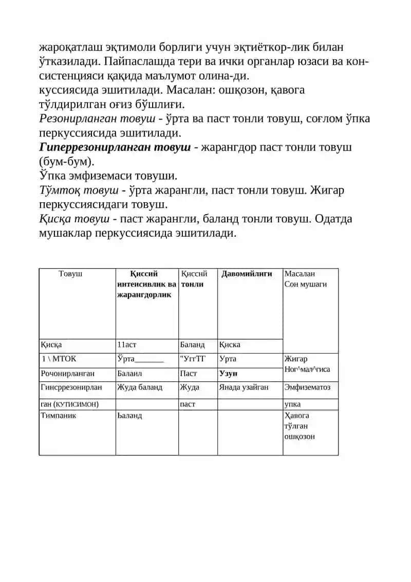 Бемор ақволини бақолаш 3