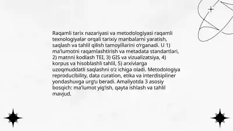 Raqamli tarix istiqbollari 3