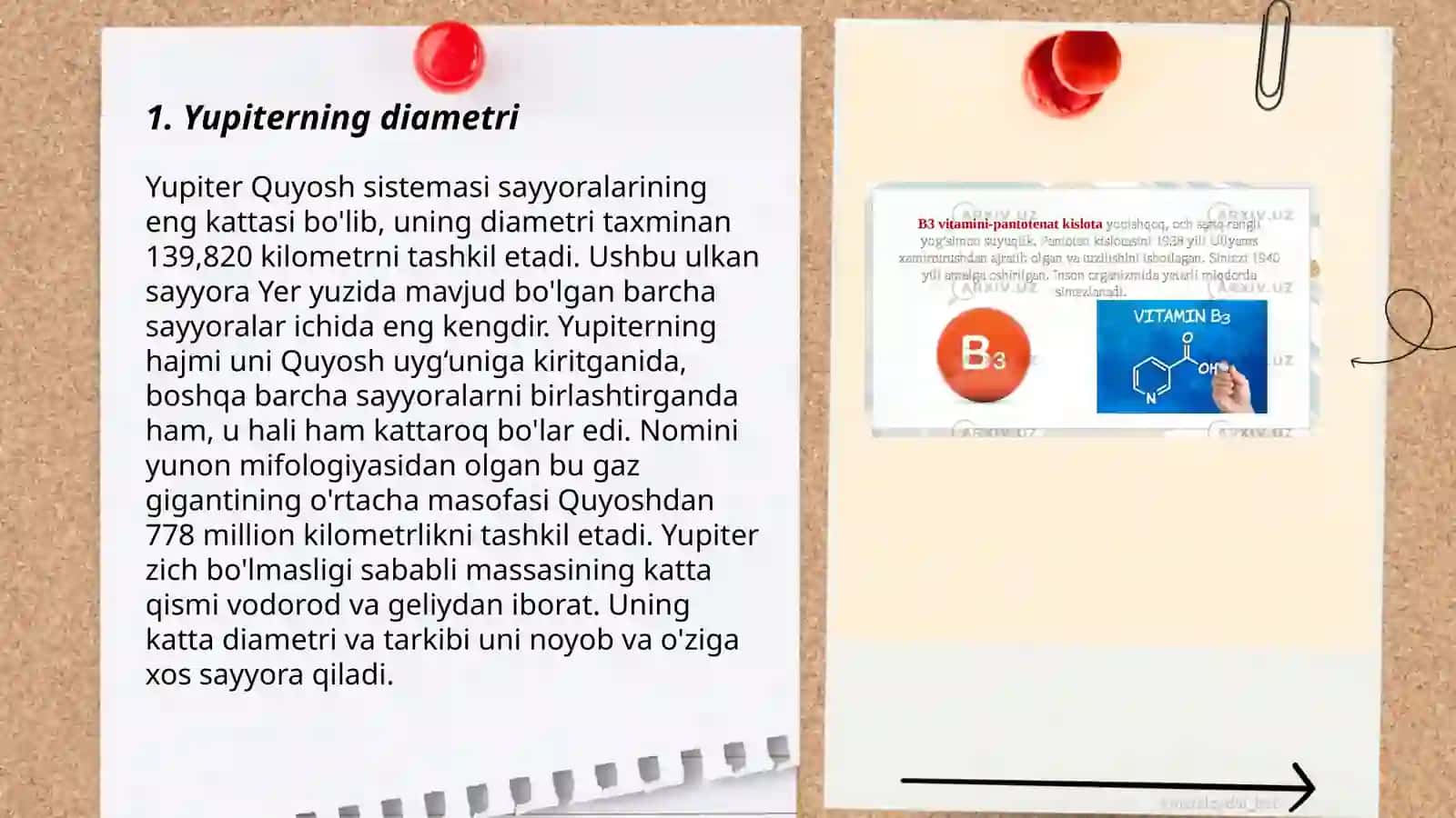 Yupiterning fizik kattaligi 3