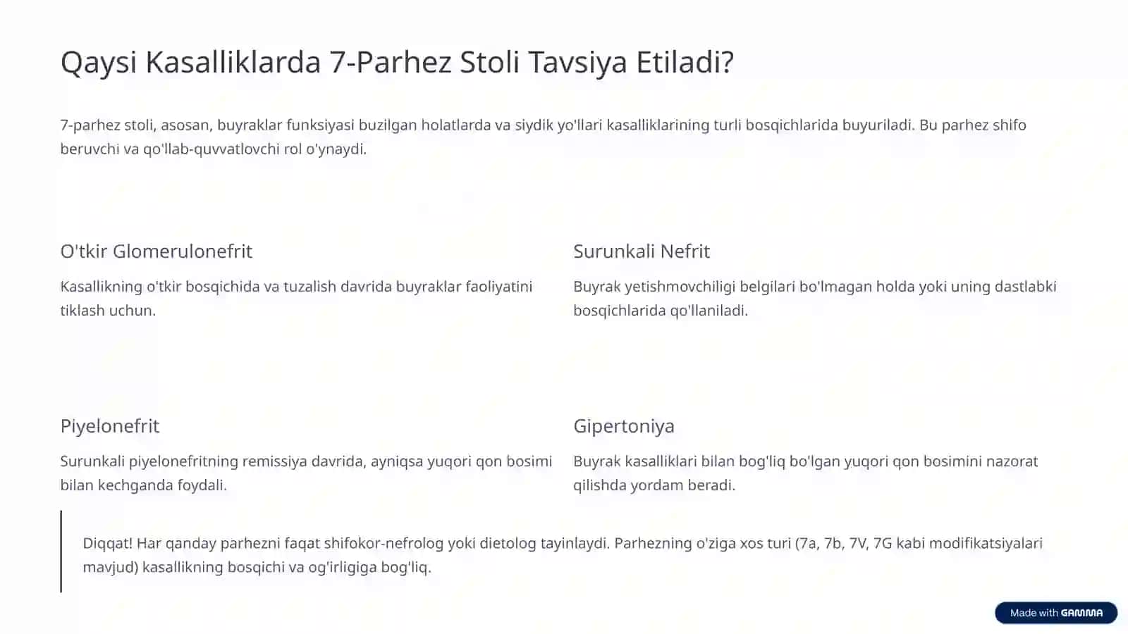 7-Parhez Stoli: Sog'liq va Ovqatlanish Sirlari 3