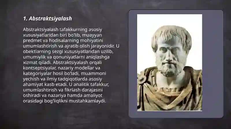 Tafakkurning asosiy xususiyatlari 3