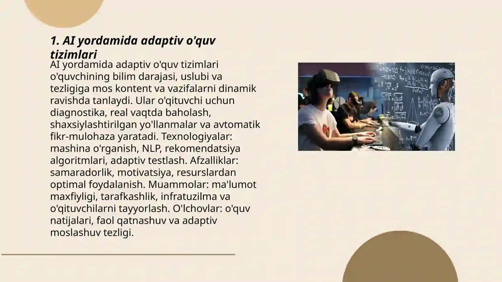AI yordamida adaptiv o'quv tizimlari 3