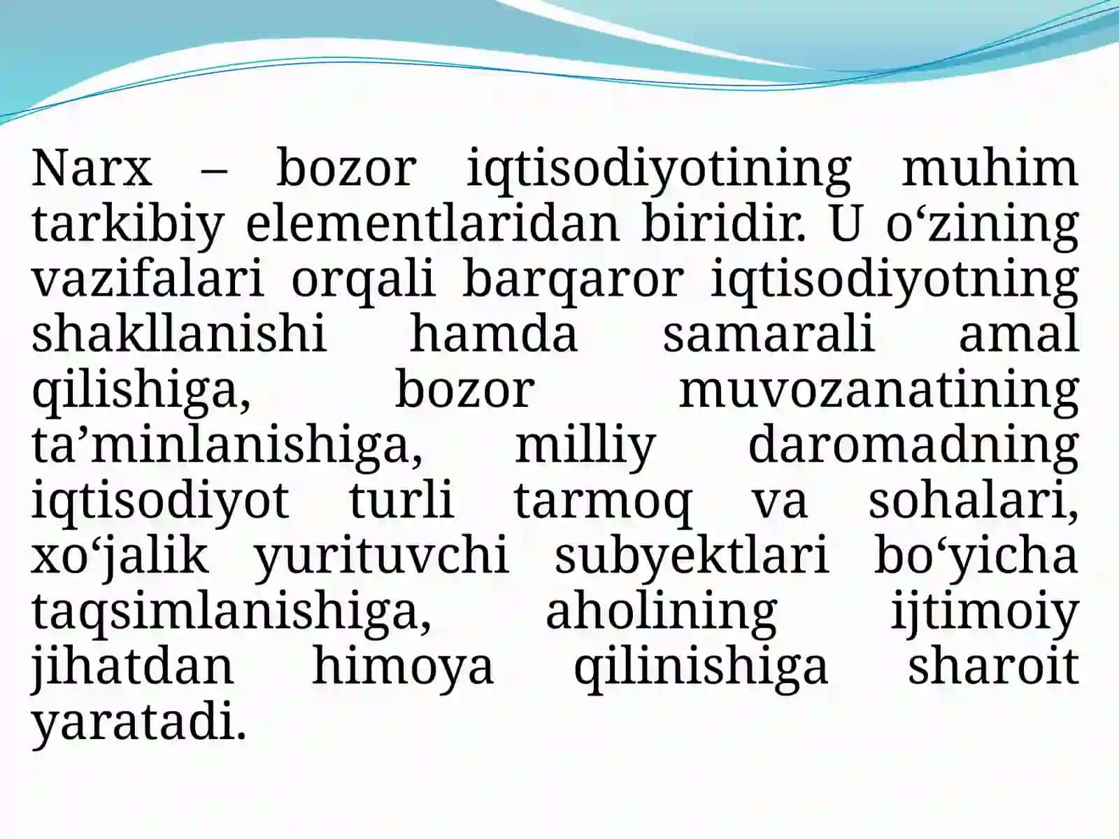 KORXONALARNING narx SIYOSATI 3