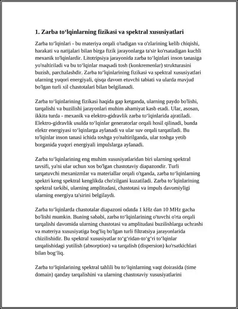 Litotripiyani fizik asoslari 3