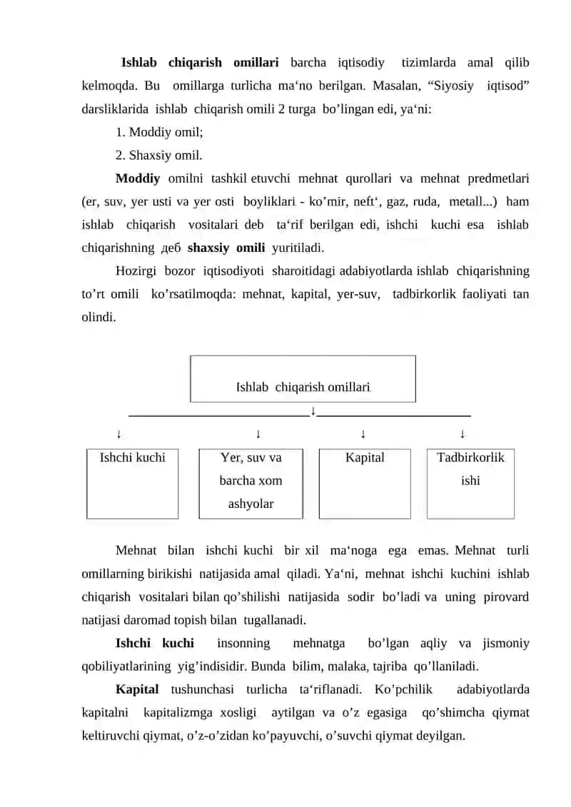 ISHLAB CHIQARISH IMKONIYATLARI VA UNING CHEGARASI 3