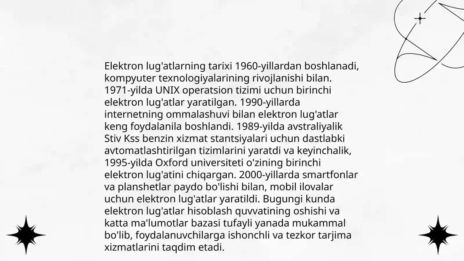 Elektron lug'atlar yaratish 3