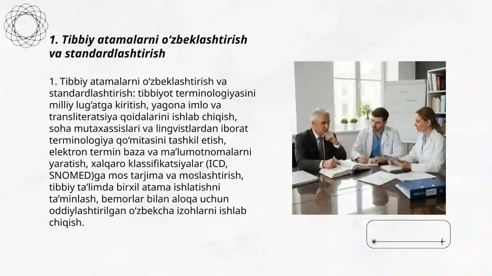 O'zbek tilini tibbiyot sohasida qo'llanilishi 3