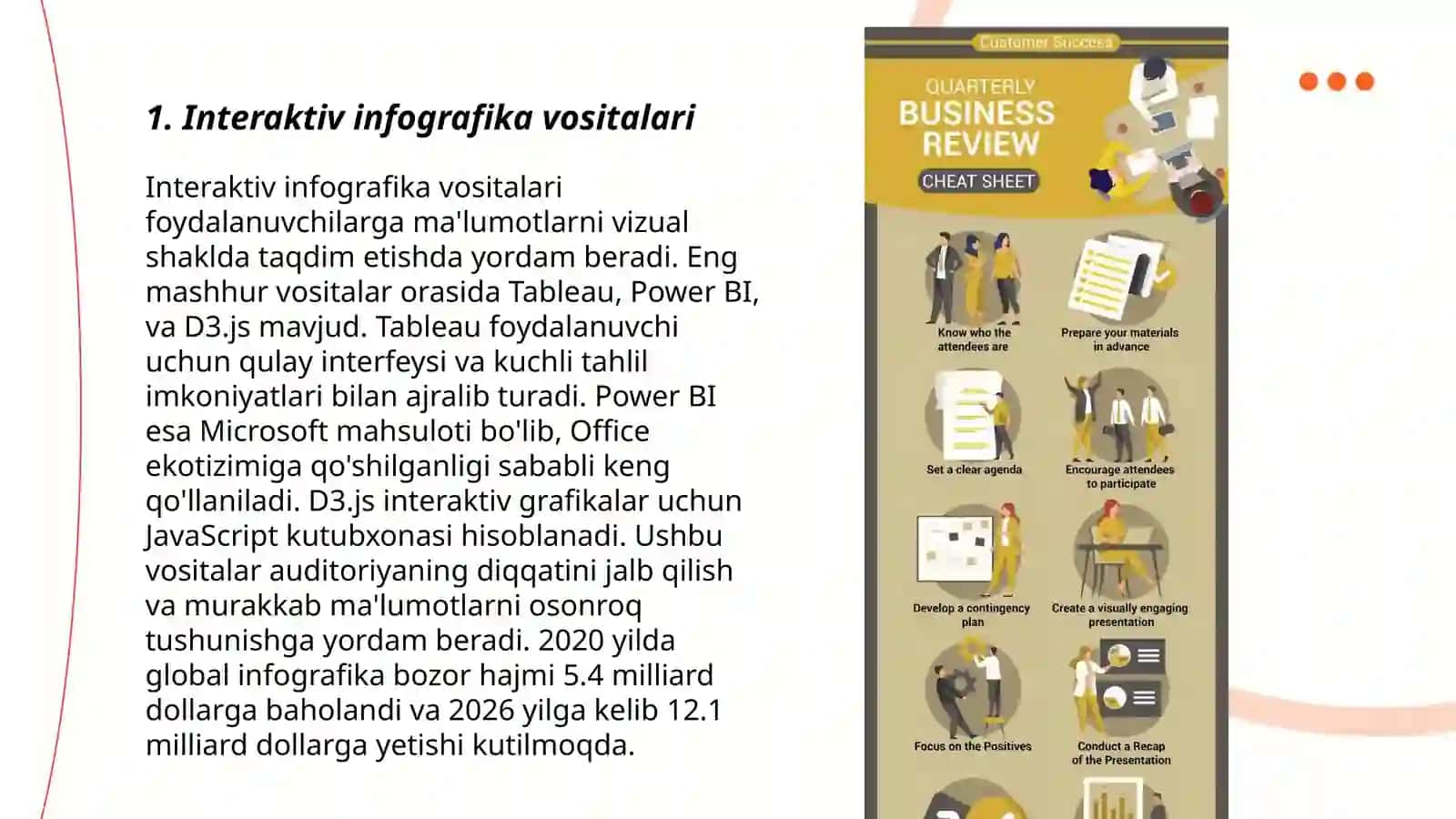 Interaktiv infografika vositalari 3