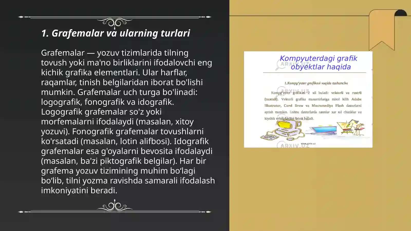 Ona tili grafikasi 3