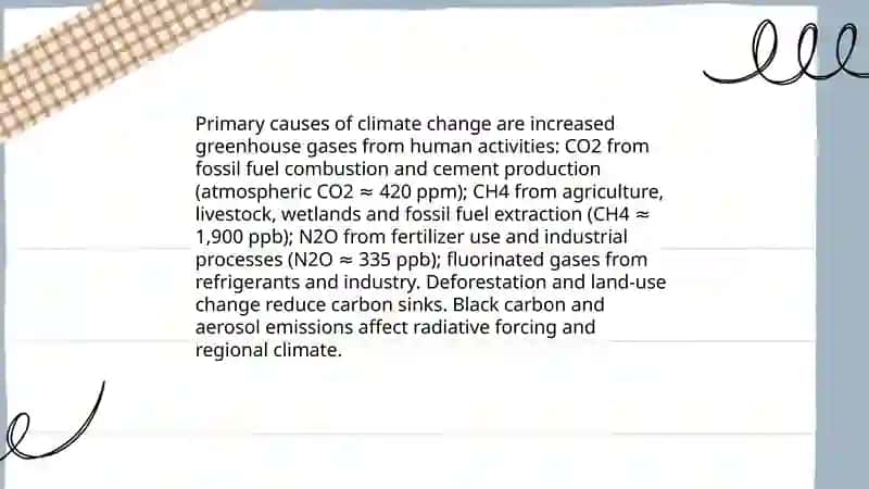 Climate change 3
