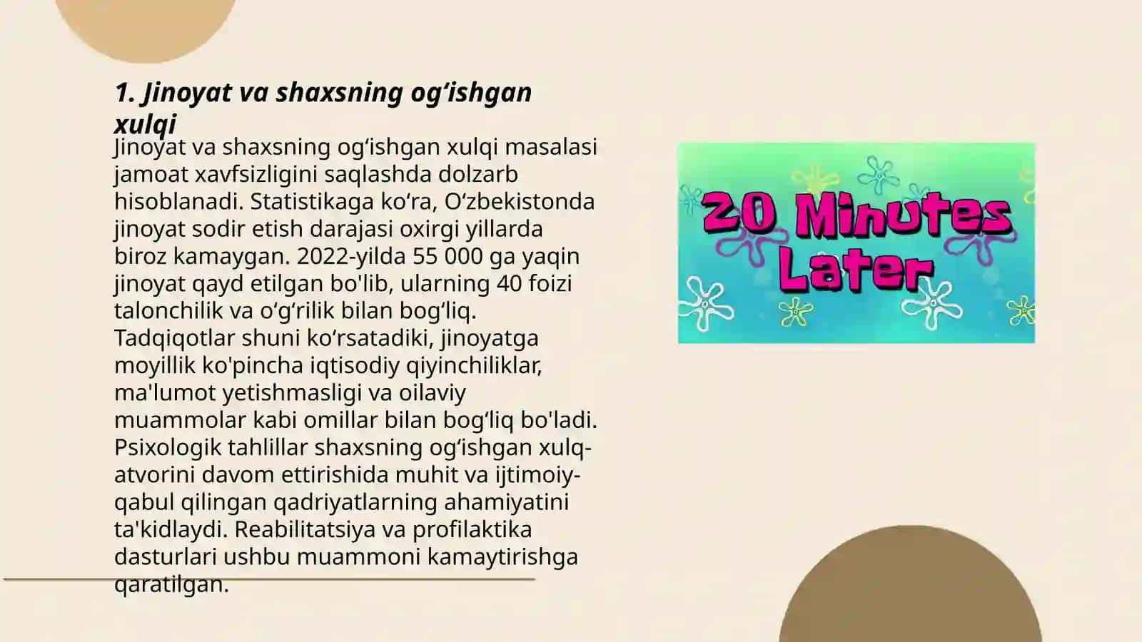 Jinoyat va shaxsning ogʻishgan xulqi 3