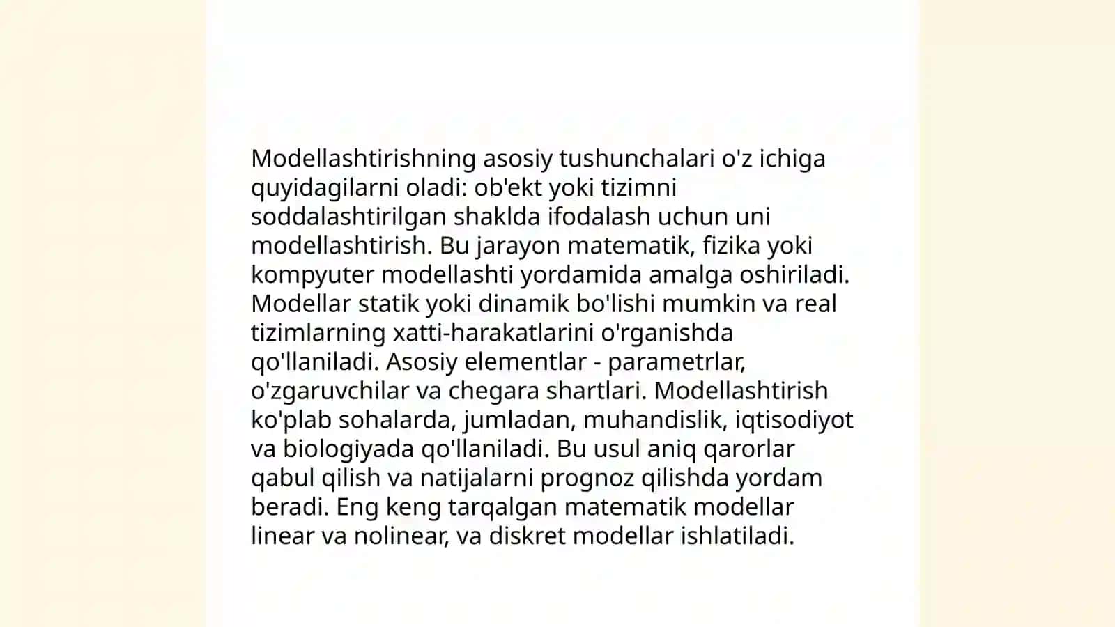 Kimyoda kompyuterda modellashtirish 3