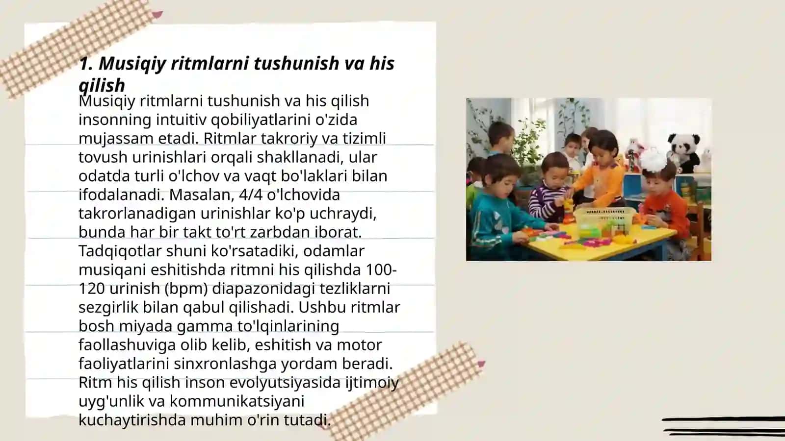 Maktabgacha yoshdagi bolalarning musiqiy faoliyati mazmuni 3