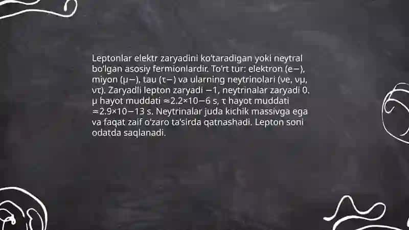 Fundamental zarralar 3
