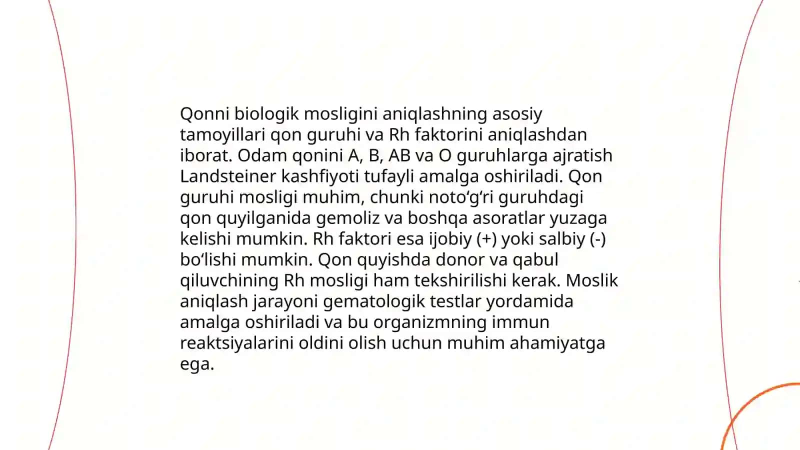 Qonni biologik mosligini aniqlash texnikasi 3