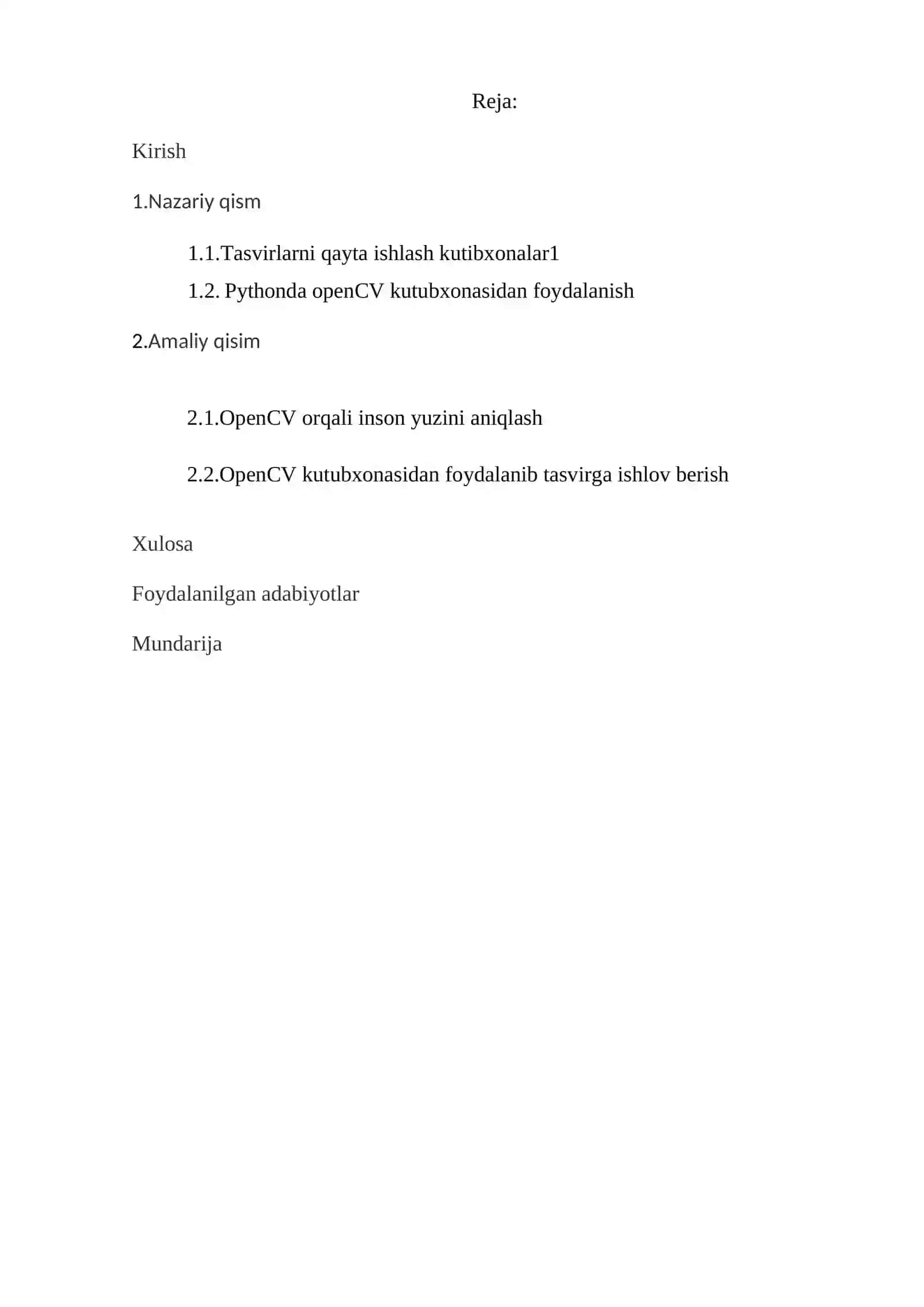 Pythonda openCV kutubxonasidan foydalanish 3