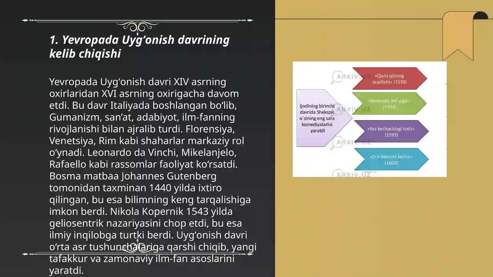 Gʻarbiy Yevropada Uygʻonish davri ilm-fani 3