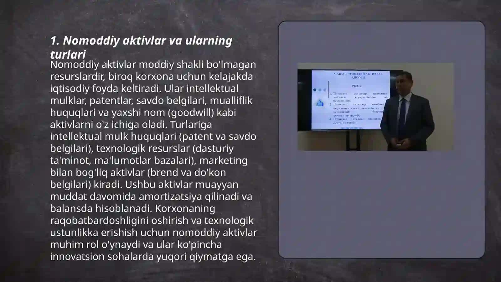 Nomoddiy aktivlar 3