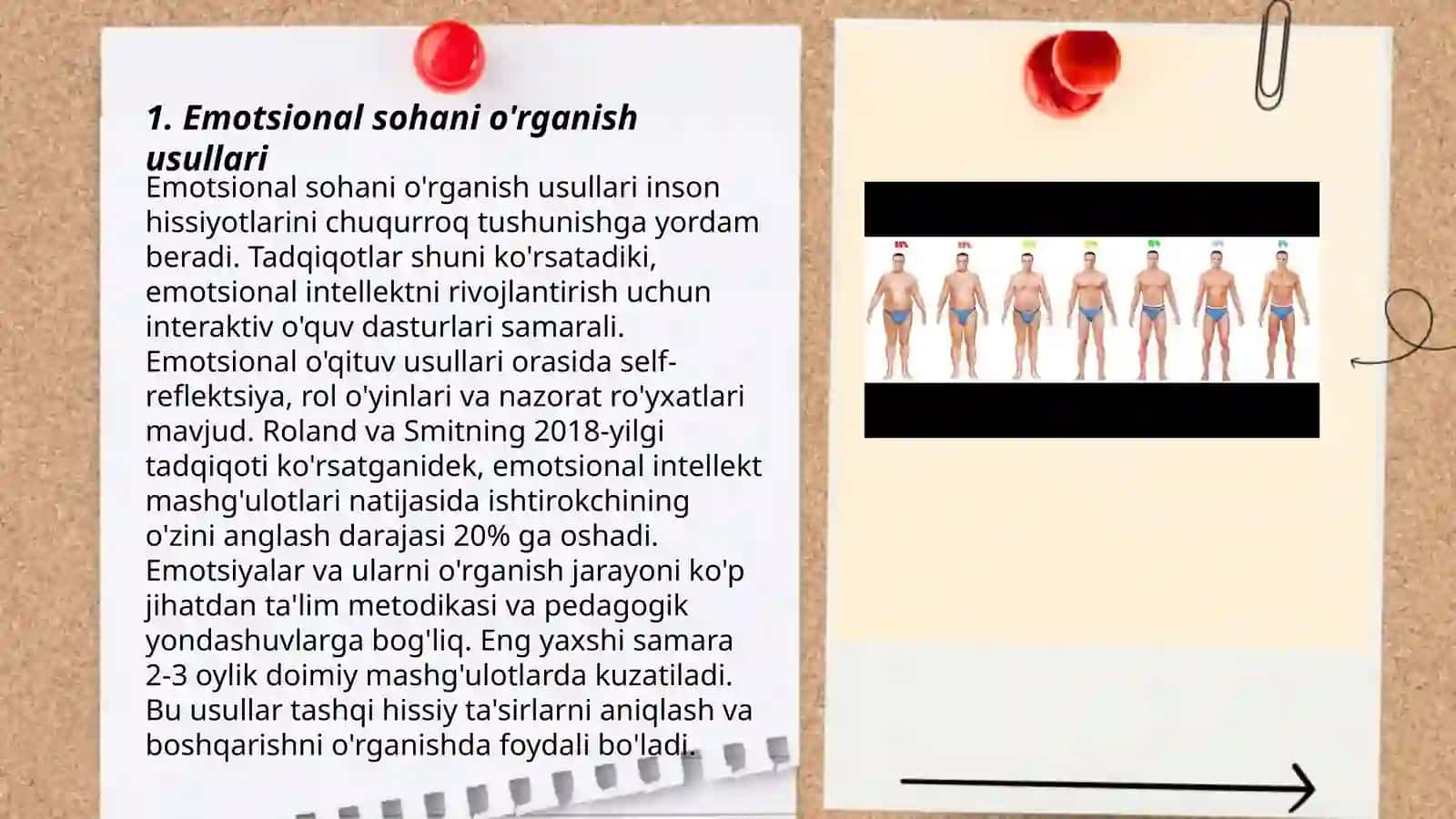 Emotsional sohani o'rganish usullari 3