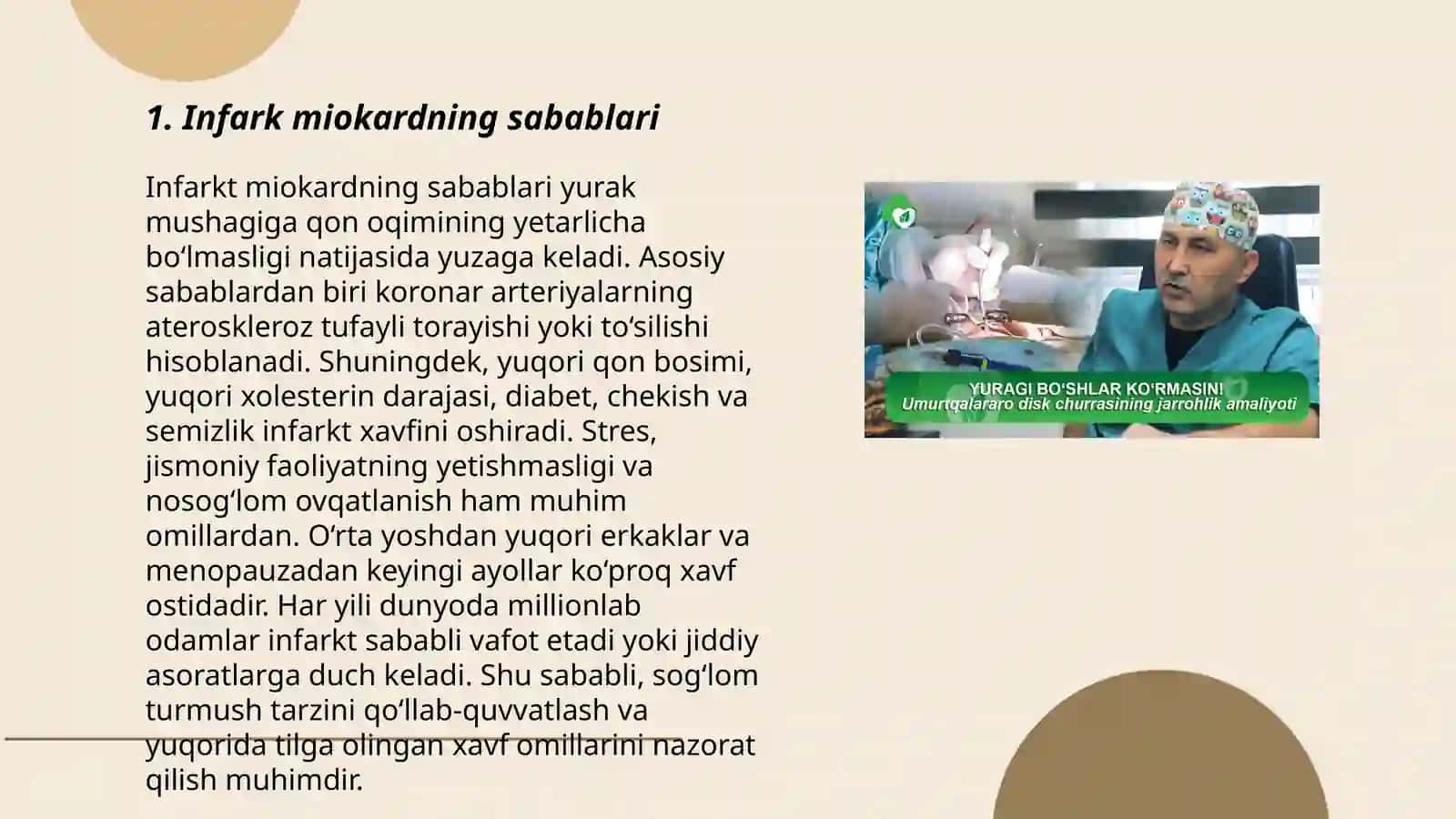Infark miokartda jarrohlik 3