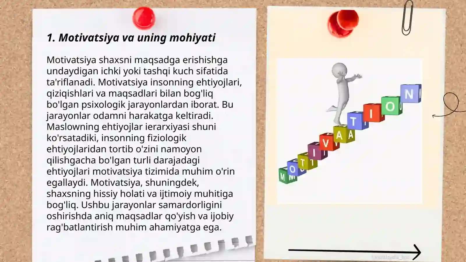 Motiv va motivatsiya 3