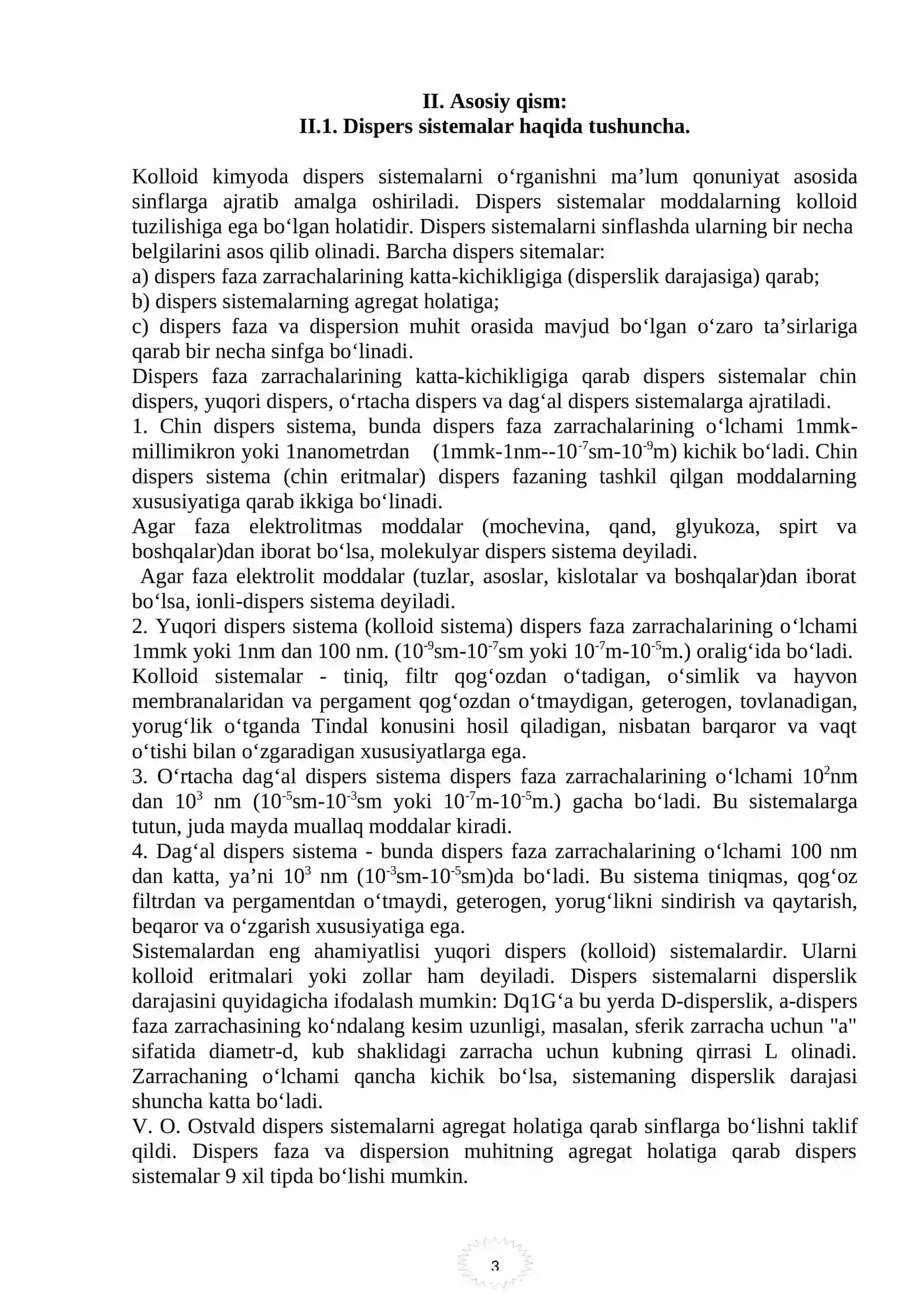 Kolloid kimyo 3