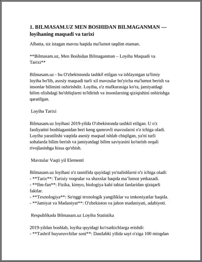 BILMASAM.UZ MEN BOSHIDAN BILMAGANMAN 3