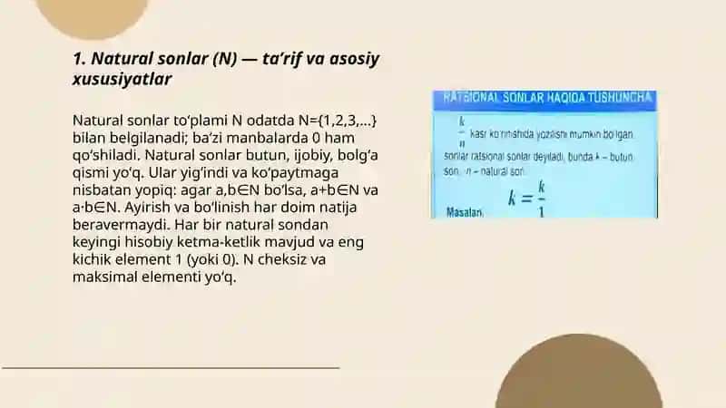 Sonli toʻplamlar haqida maʼlumot 3