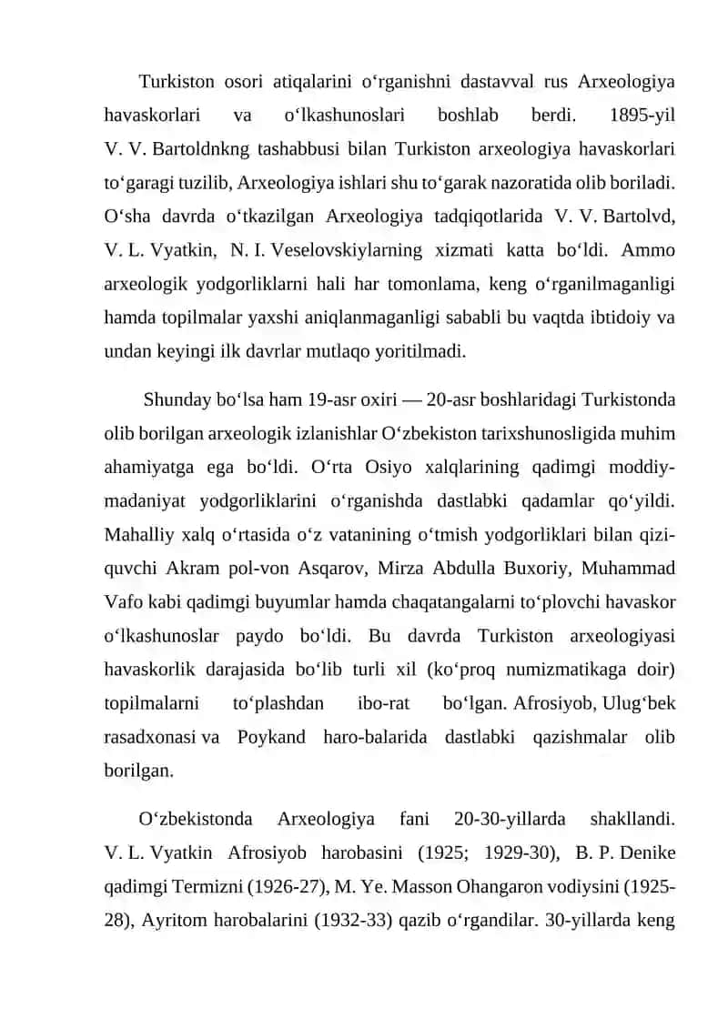 Arxeologiya fanidan xalqaro aloqalar 3