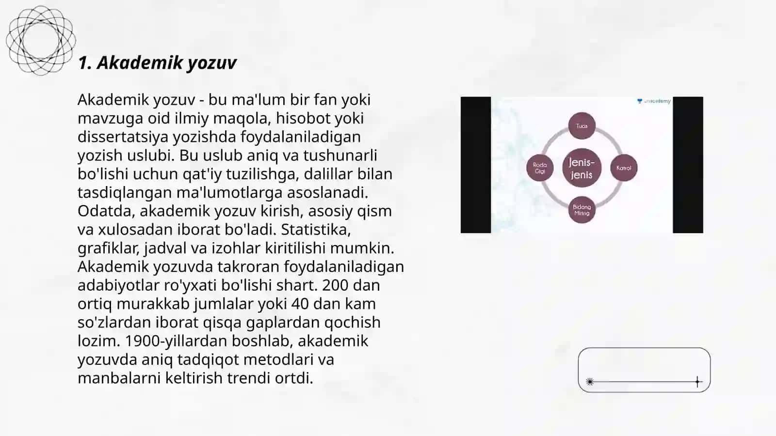 Akademik yozuv 3