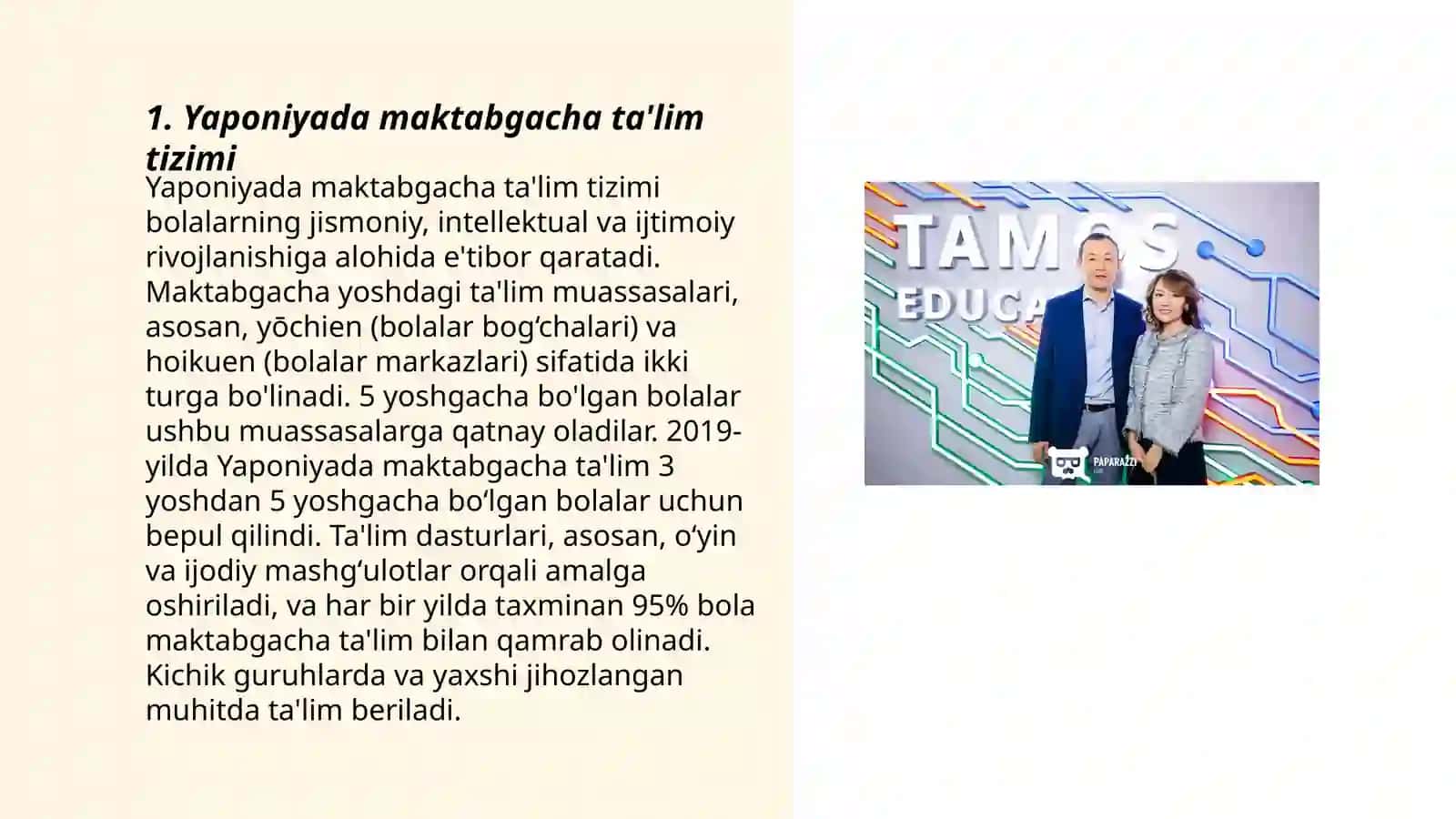 Yaponiya davlati talim tizimi 3