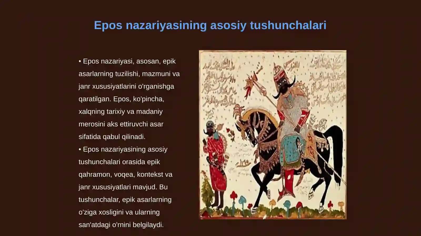 Epos nazariyasi 3